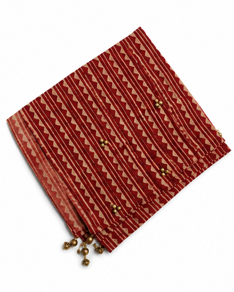 Desert Rhythm | Ajrakh Cotton Stole