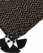 Zigzag | Ajrakh Cotton Stole