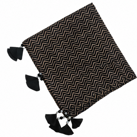Zigzag | Ajrakh Cotton Stole