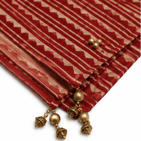 Desert Rhythm | Ajrakh Cotton Stole
